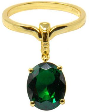NASI SILVER Crystalis Dancer Ring- Spinel - Yellow