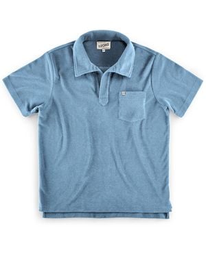 &SONS Trading Co Solar Polo Dust - Blue