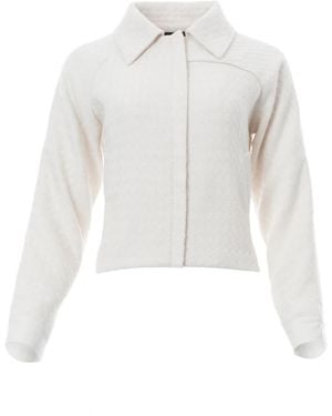 MARGOT VII Tweed Jacket - White
