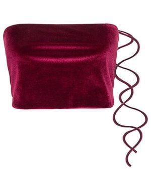 Audrey Vallens Miss Av Ella Band Top & Ties - Red