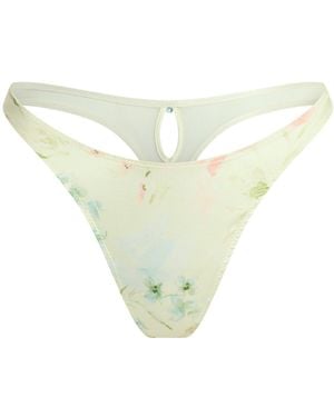 Scarlett Gasque Tallulah Thong - Yellow