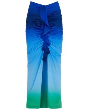 Herfetch Bodrum Midi Skirt - Blue