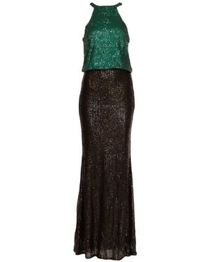 SOHUMAN Lolish Maxi Dress - Green
