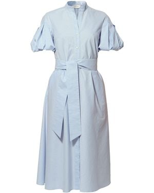 AGGI by HALEWSKI Emily Light Midi Dress - Blue