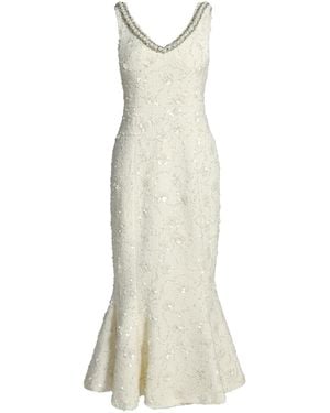 Hortons England Juliette Ivory Handmade Dress - White