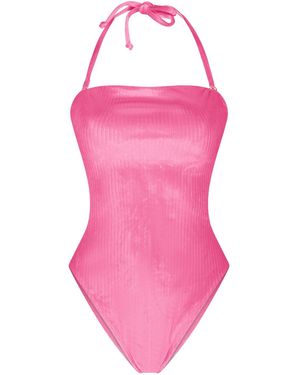 Maison Tangerine Marbella Barbie Velvet Swimsuit - Pink