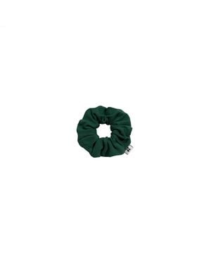 The New Orchard Upcycled Vegan Scrunchie - Green