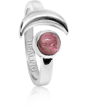 The Jewellery Store London Adjustable October Healing Birthstone Ring - Multicolour