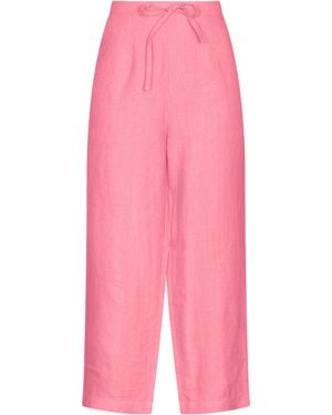 NoLoGo-chic Life Style Plain Trouser Linen Blush - Pink