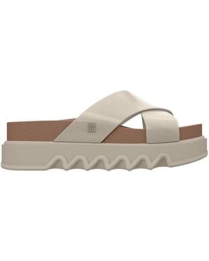 Melissa Neutrals Cosy Cross Platform - Grey