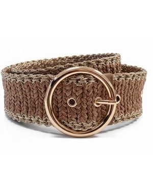Nooki Design Shannon Elasticated Summer Belt - Brown