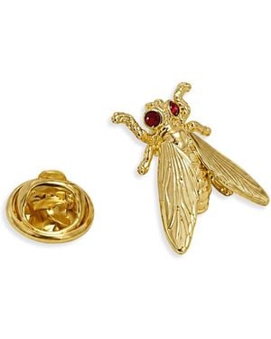 Gresham Blake Fly Lapel Pin - Metallic