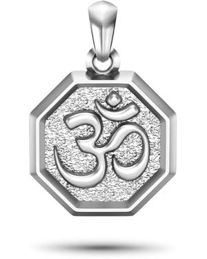 Rahul Patel Collection Ancient Om Amulet - Metallic