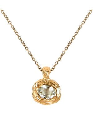 De Roms Molten Amethyst Soul Necklace - Metallic