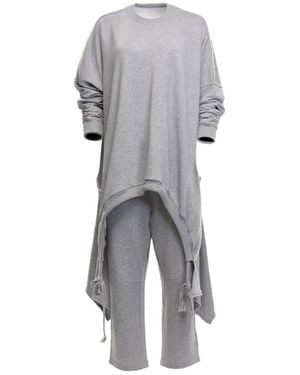 Clothes by Locker Room Asymmetric Activewear Set - Gray