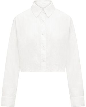 Nudea The Cropped Shirt - White