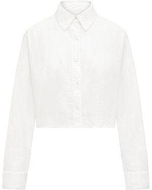 Nudea The Cropped Shirt - White