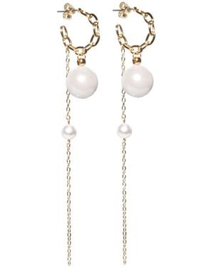 Studio Baloge Auréole Earrings - White