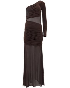 Forever Young the label Brooke Maxi Jersey Gown - Brown