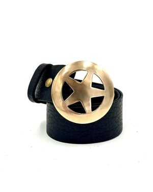 Lynn Tallerico Circle Star Belt - Blue