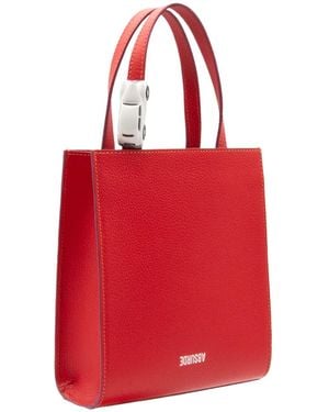 Absurde Mini Stop Tote Bag - Red