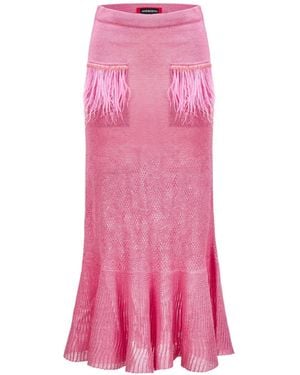Andreeva Pink Knit Skirt