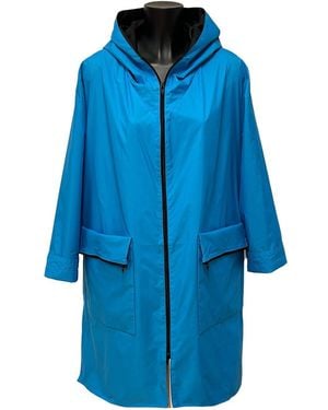 Maxjenny Rain Jacket Turquise - Blue