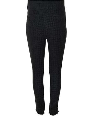 ADIBA Gerbera Tweed Fitted Pant - Black
