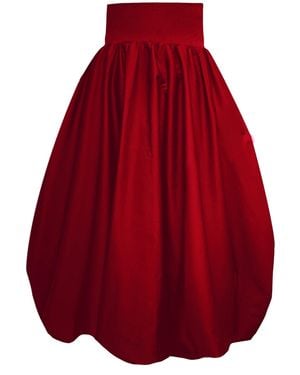 Frock Tales Enoki Puffball Skirt - Red