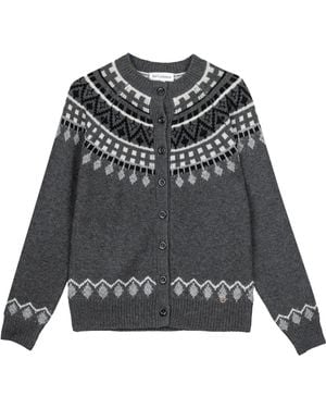 Bel Cashmere Kaia Cardigan - Gray