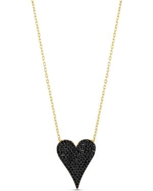 SHYMI Small Pave Heart - Metallic