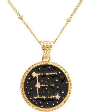 Après Youth Sparkler Diamond Initial Necklace E - Metallic