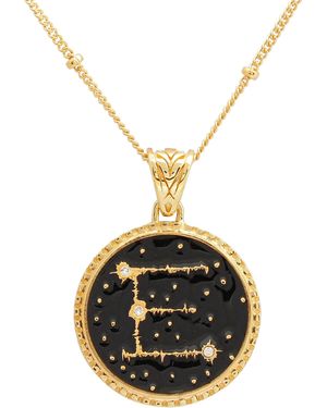 Après Youth Sparkler Diamond Initial Necklace E - Metallic