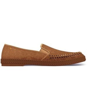 Rivieras Classic Braided Suede - Brown