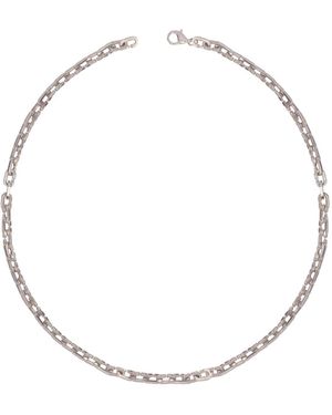 Dime Tribe Route 66 Chain Necklace - Metallic