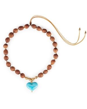 Tohum Design Cuore Resort Necklace – - Brown
