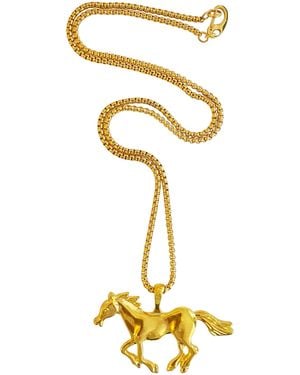 Smilla Brav Necklace Wildmane - Yellow