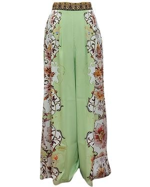 GLAM ON YOU Zsolnay Trousers - Green