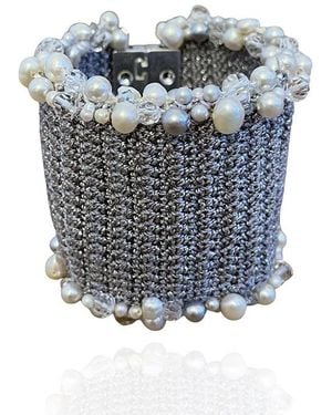 PINAR OZEVLAT Cluster Cuff - Blue