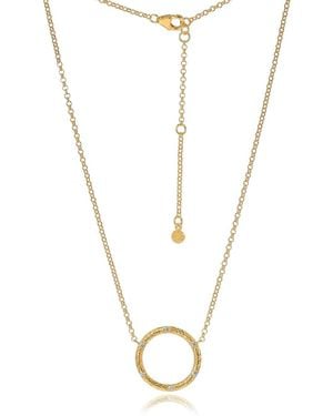 Moon London Soumya Diamond Adjustable Necklace - Metallic