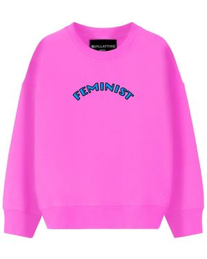 Quillattire Feminist Sweatshirt - Pink