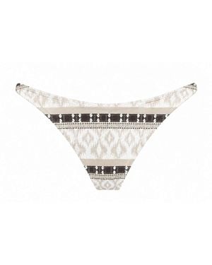 Ciao Bella Monte Carlo Neutrals Ikat Bottom - White