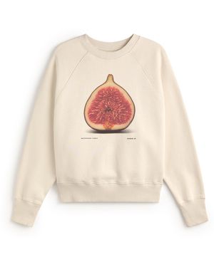 Thinking Mu Figa Bonnie Sweatshirt - White
