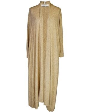 Jennafer Grace Neutrals Creme Brulee Yoga Duster - Natural