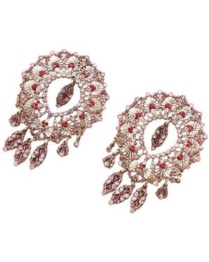Sita Nevado Telar Earrings - White