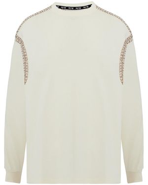Pcfg Neutrals Crochet Tee - White