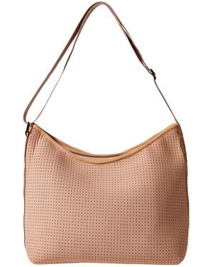Pop Ups Brand Neutrals Hobo Crossbody Bag Tan - Brown