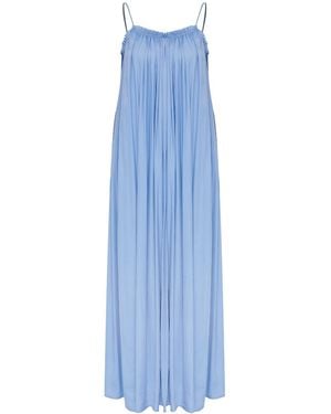 NAZLI CEREN Adele Dress - Blue