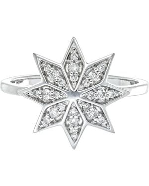 Zoe & Morgan Lakshmi Ring Diamond - White