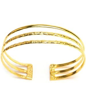 Lexi Jewelry Lady Empress Adjustable Cuff Bracelet - Metallic